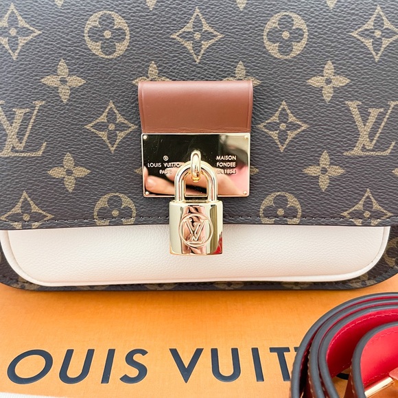 Louis Vuitton Monogram Vaugirard Creme Shoulder Strap Crossbody Bag - Picture 6 of 15